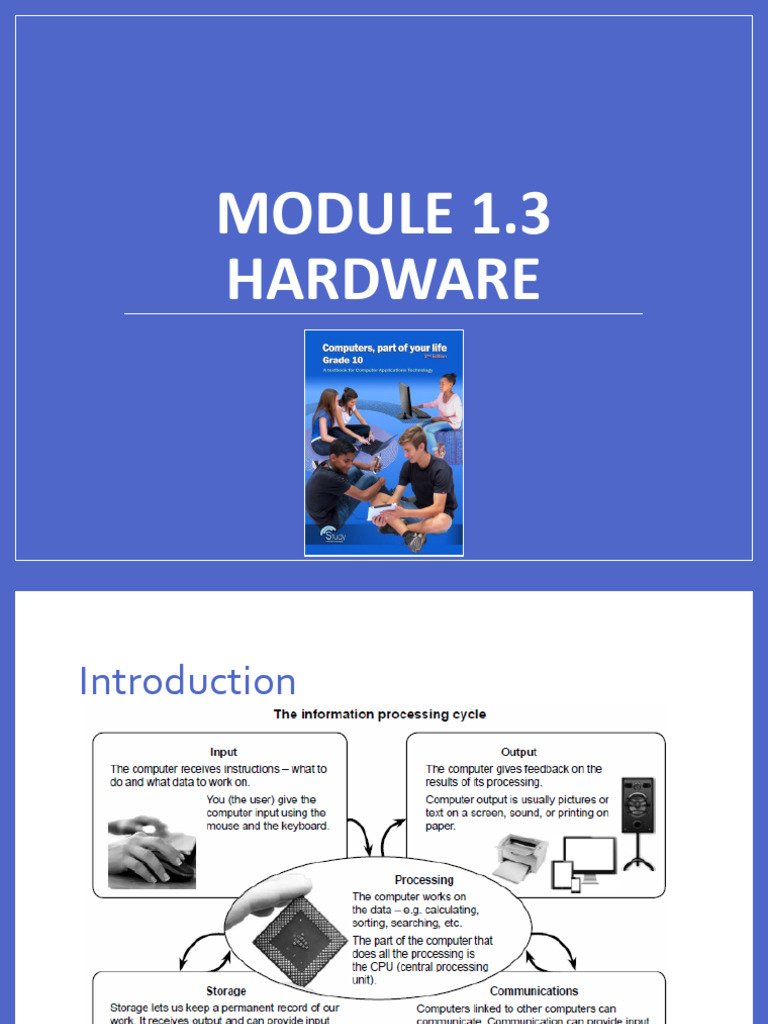 1_3 Hardware | PDF | Computer Keyboard | Printer (Computing)