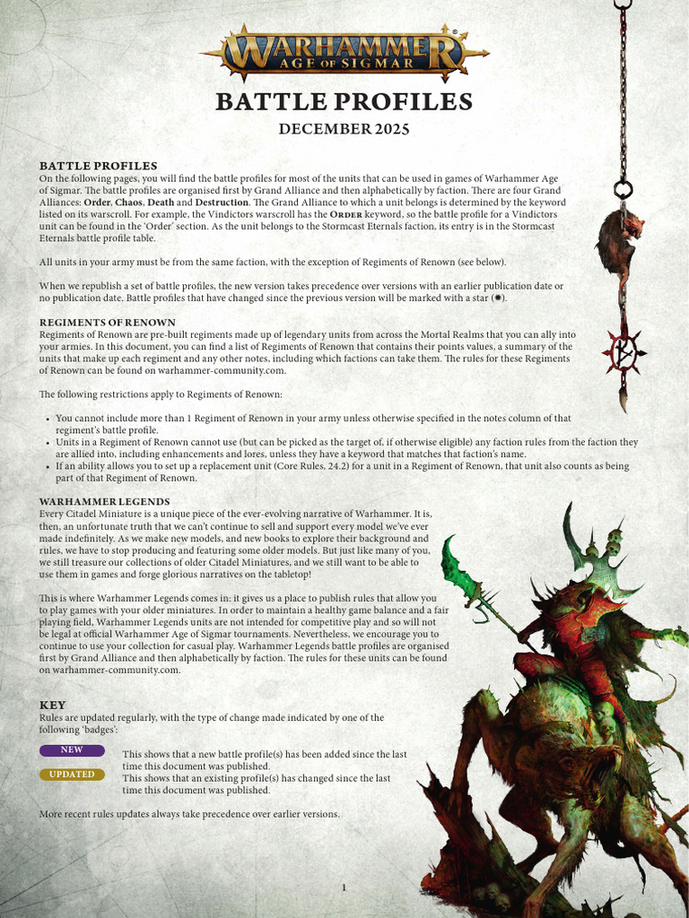 Eng 17-12 Aos Core&Key Battle Profiles-En1netiu09-Akzj00irdf | PDF