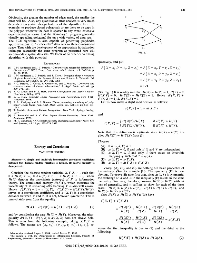 Mutual Information Entropy and Correlation | PDF | Line (Geometry ...