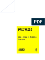 Agenda de Derechos Humanos para El País Vasco