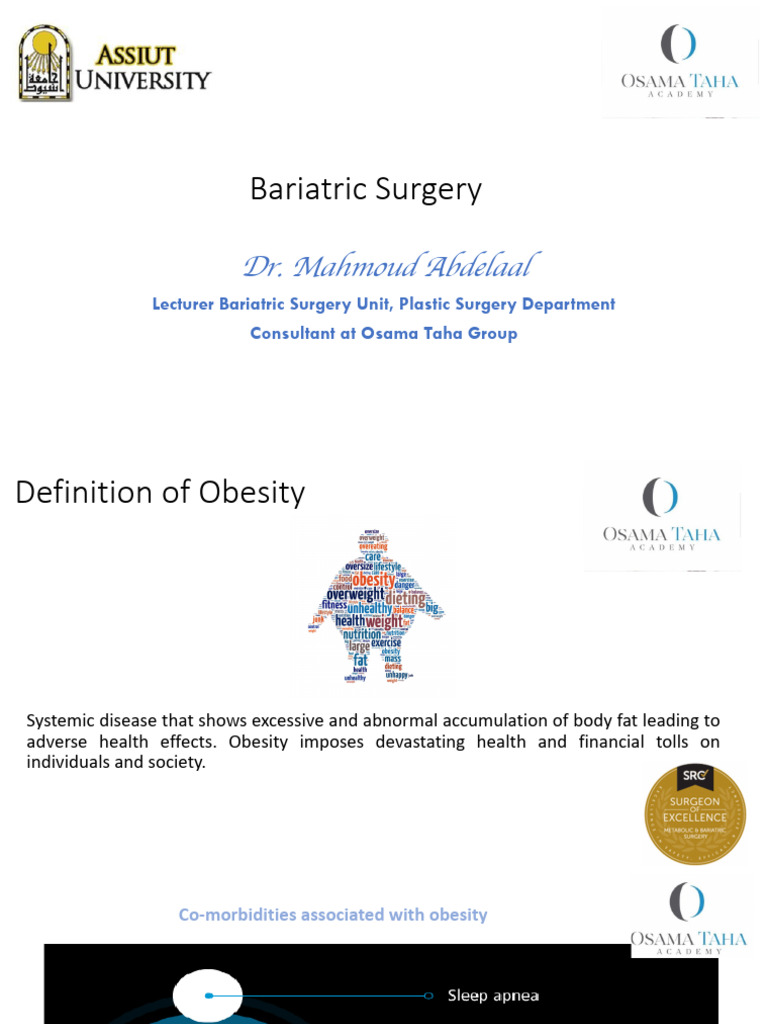 Understanding Bariatric Surgery and Obesity | PDF
