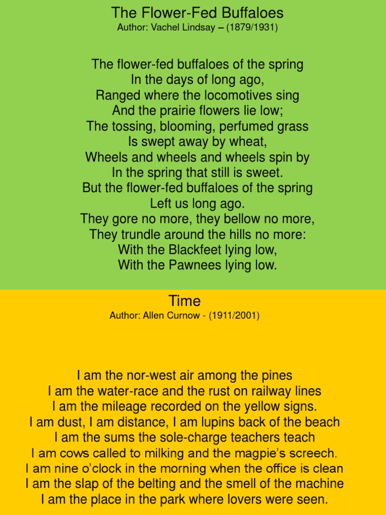 Nature and Time in Poetry | PDF | Nature