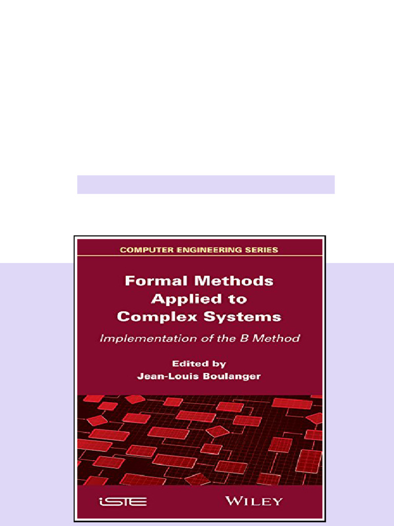 (Ebook) Formal Methods Applied to Industrial Complex Systems ...