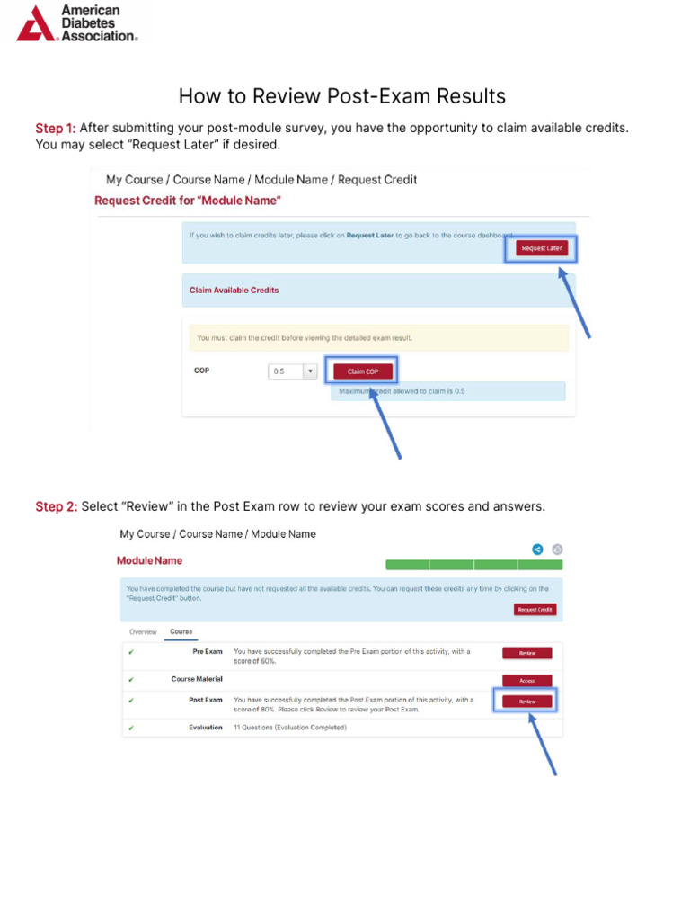 How To Review Post-Exam Results | PDF