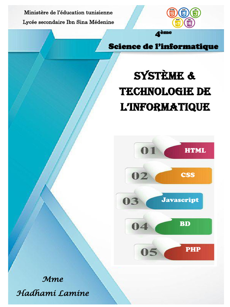 Introduction au langage HTML et balises | PDF | Langage de balisage ...