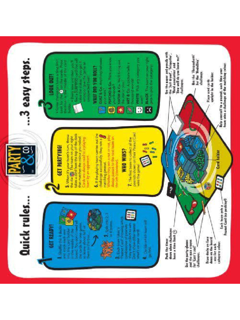 Quick Rules 3 Easy Steps Jumbo - JPG | PDF