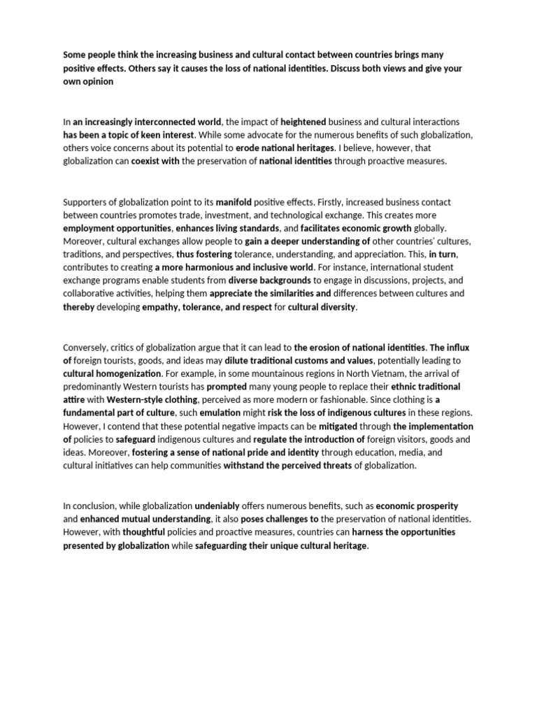 GLOBALIZATION | PDF | Globalization | Social Psychology