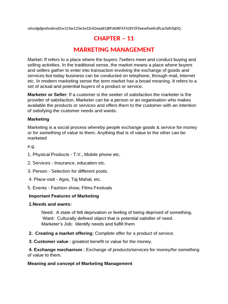 1 | PDF | Marketing | Sales