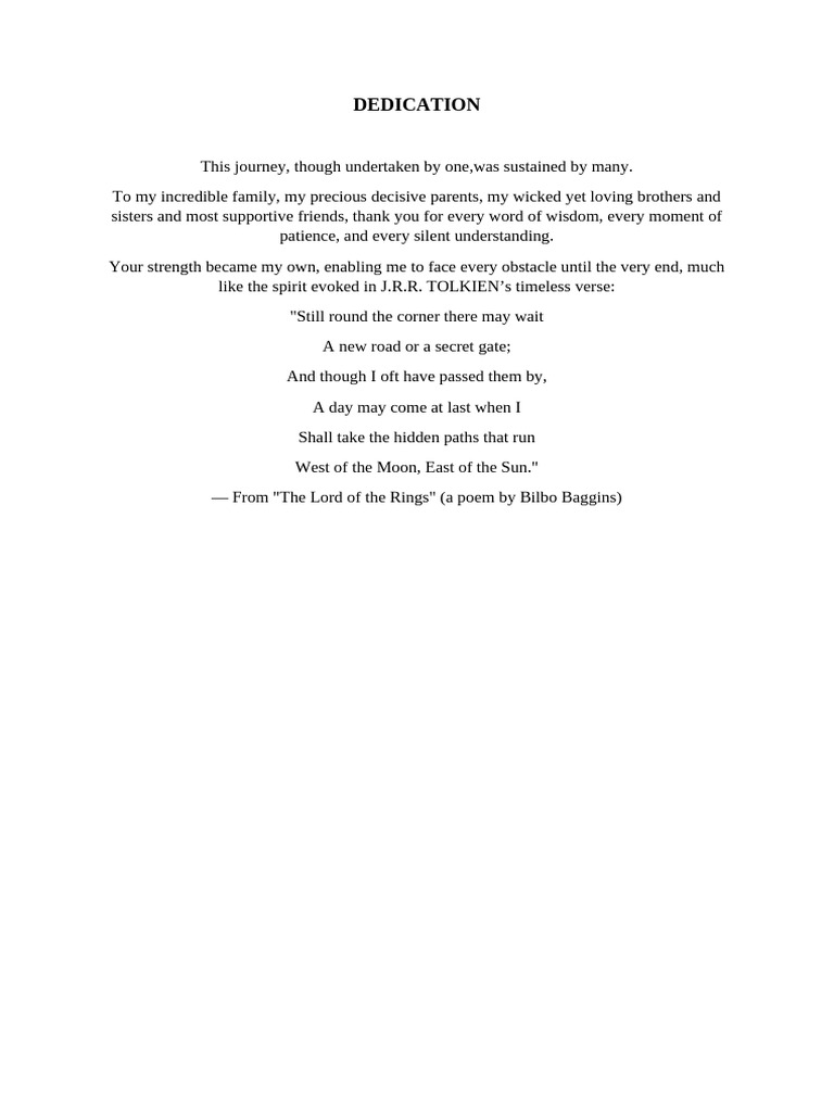 Dedication | PDF