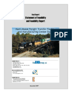 Statement of Feasibility and Feasibility Report: Final Report Final Report