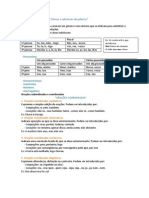 Classes e Subclasses de Palavras