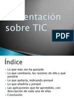 Presentación Sobre TIC