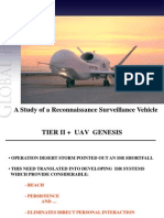 A Study of Reconnaissance Surveillance UAV