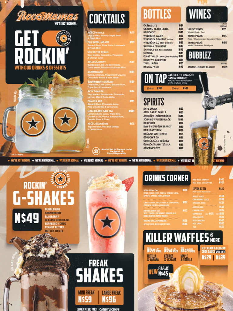 RM Drinks and Dessert | PDF | Lemonade | Drink