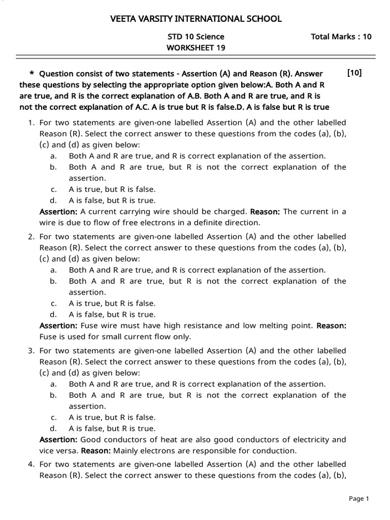 WS19 | PDF | Electrical Conductor | Electrical Resistivity And Conductivity