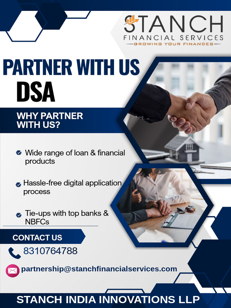 Navy and White Modern Banking Loan Poster | PDF