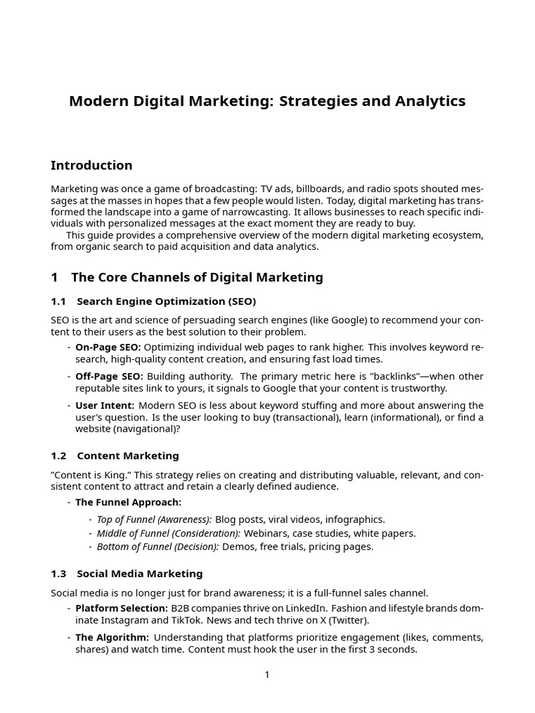 Digital Marketing Expanded | PDF | Search Engine Optimization | Digital ...