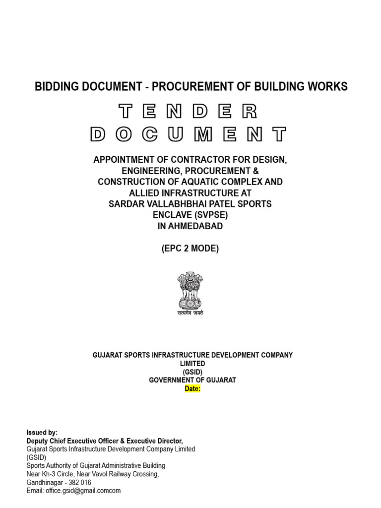 SVP BCC Volume A Itt - Draft - Tender | PDF | Request For Proposal ...