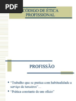 CÓDIGO DE ÉTICA PROFISSIONAL