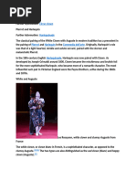 Types of Clowns Explained: Roles & History | PDF | Clown | Performing ...