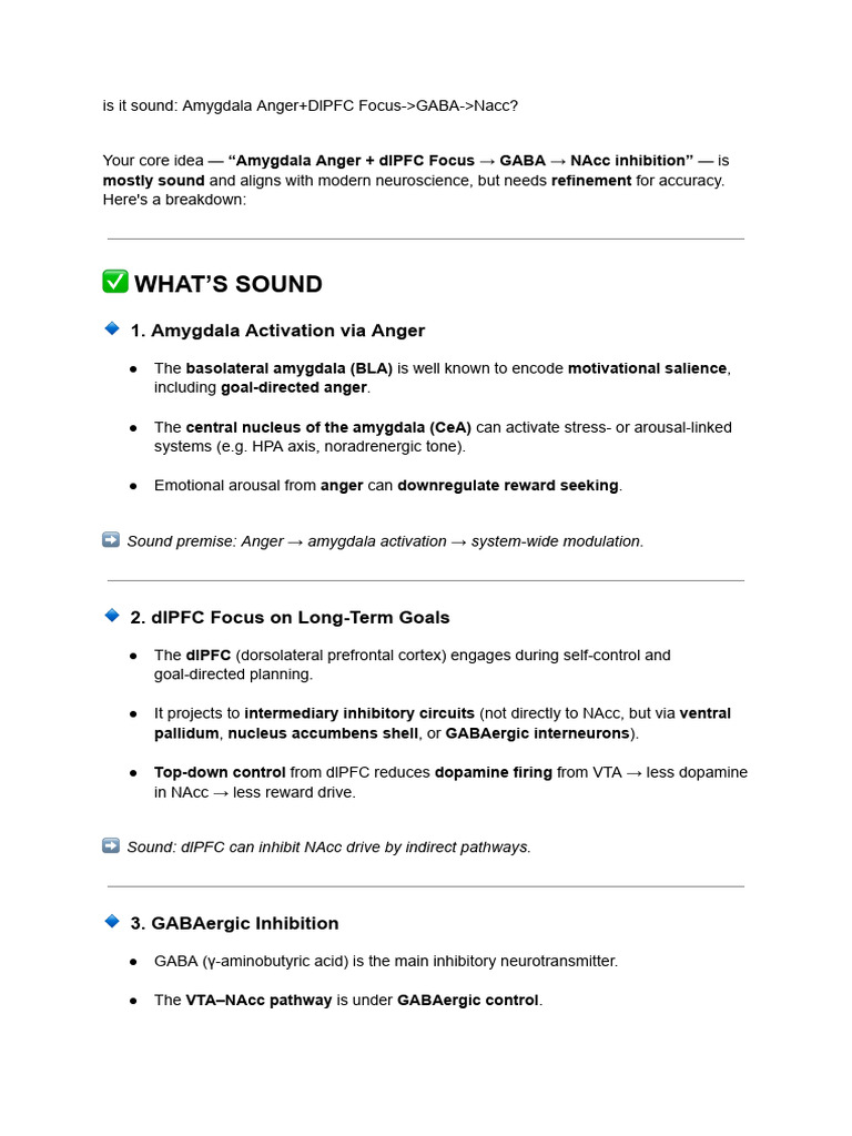 74-Amygdala Anger + DLPFC Focus GABA NAcc Inhibition - Google Docs ...