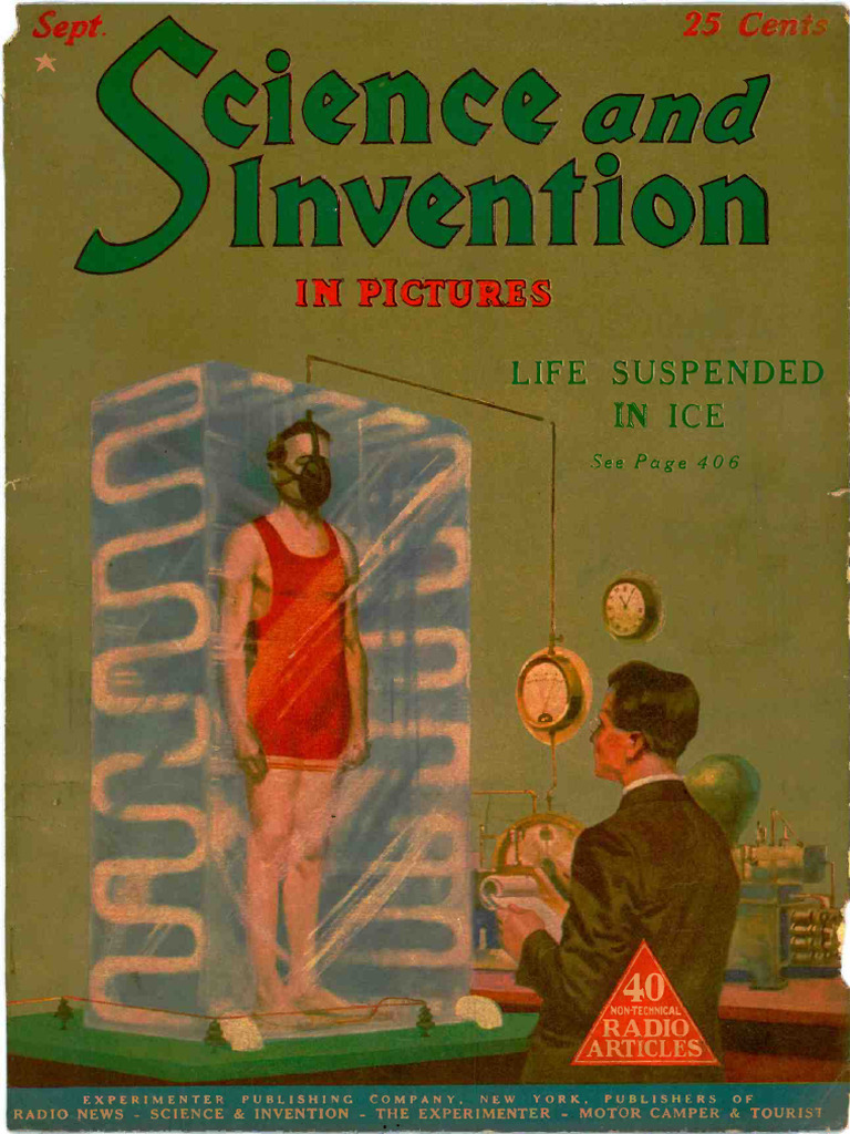 Science and Inventions 1925-09 | PDF | Chemist