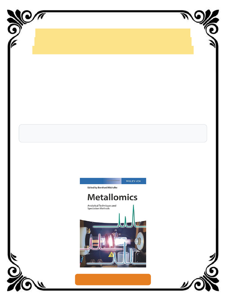58532 | PDF | Metabolomics | Mass Spectrometry