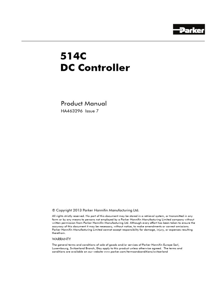 514C DC Controller | PDF | Rectifier | Alternating Current
