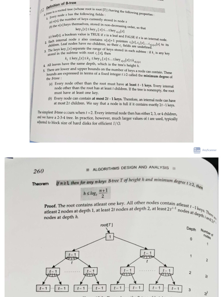 B Tree | PDF