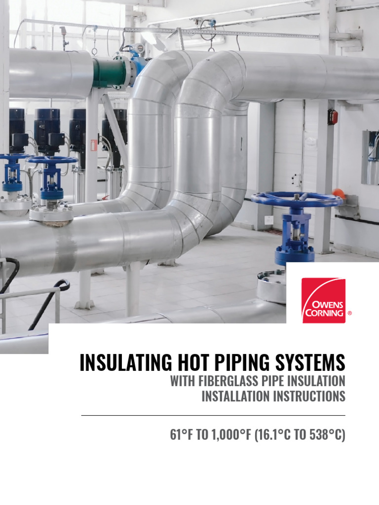Pipe Insulation Install Manual Hot Systems | PDF | Pipe (Fluid ...