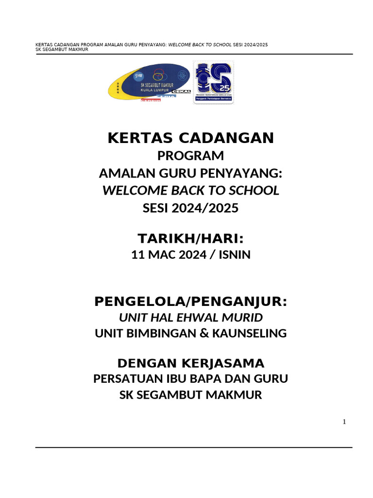 Aktuel Cadangan