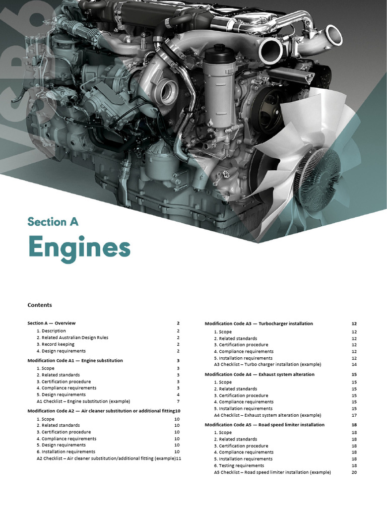 Heavy Vehicle Engine Modification Guide | PDF | Engines | Diesel Engine