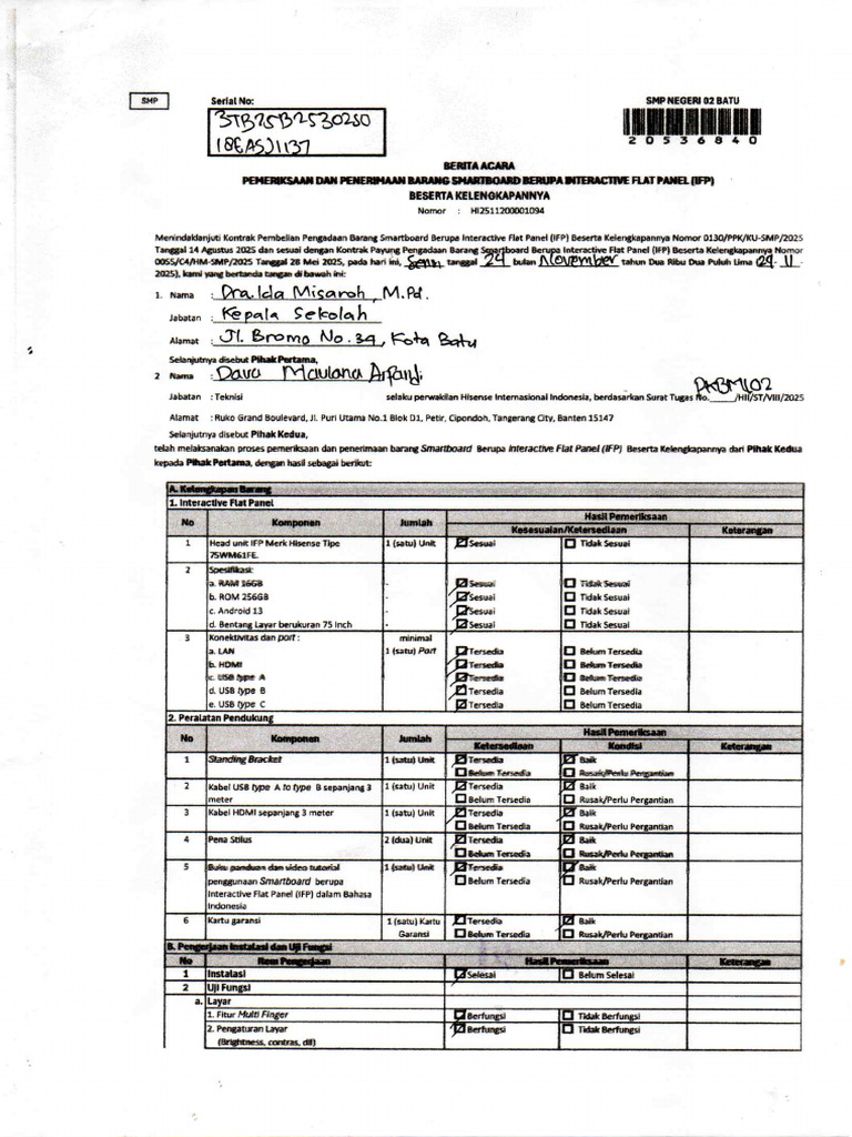 BAPP IFP | PDF