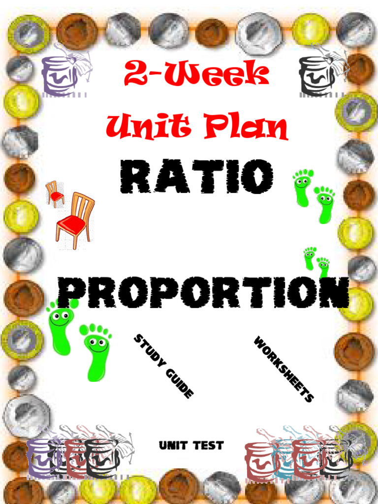 2-Week Unit Plan: Ratios & Proportions | PDF | Ratio | Arithmetic