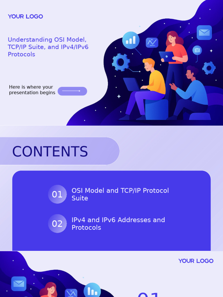Understanding OSI Model, TCP_IP Suite, and IPv4_IPv6 Protocols | PDF ...