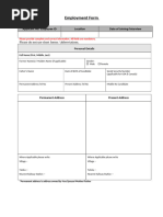 EEA1 Form: Employee Declaration Guide | PDF | Career & Growth | Business