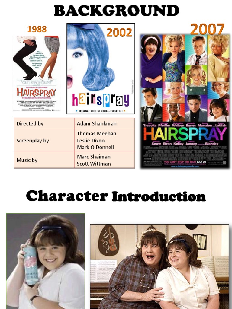 Character Guide for Hairspray Musical | PDF | Art
