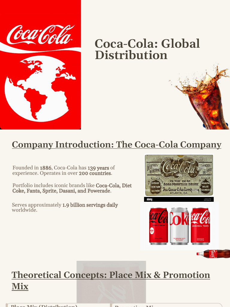 Coca-Cola's Global Distribution Strategy | PDF | The Coca Cola Company ...