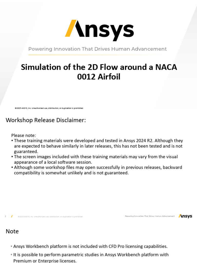 2D CFD Simulation of NACA 0012 Airfoil | PDF