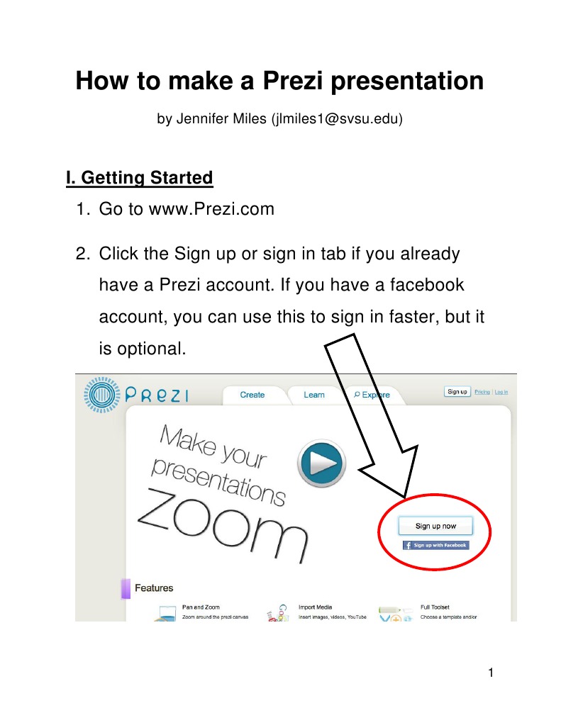 Creating a Prezi Presentation Guide | PDF | Human–Computer Interaction ...