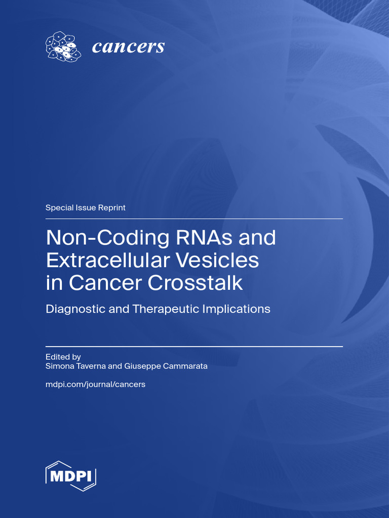 Non-Coding RNAs in Cancer Research | PDF | Coefficient Of Determination ...