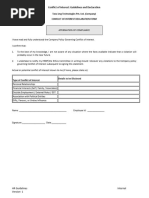 Conflict of Interest Declaration Form | PDF