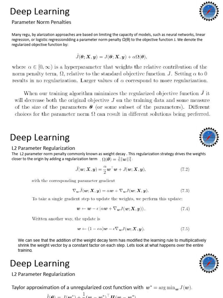 Deep Learning Regularization Techniques | PDF | Deep Learning ...