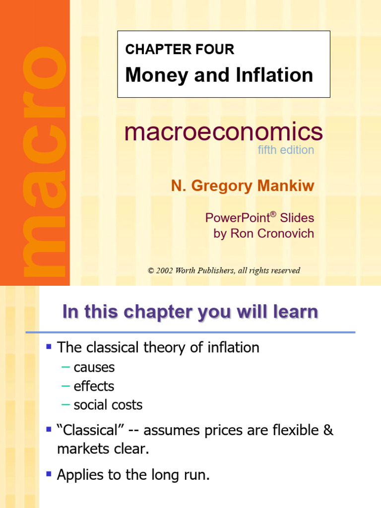 Money and Inflation Overview | PDF