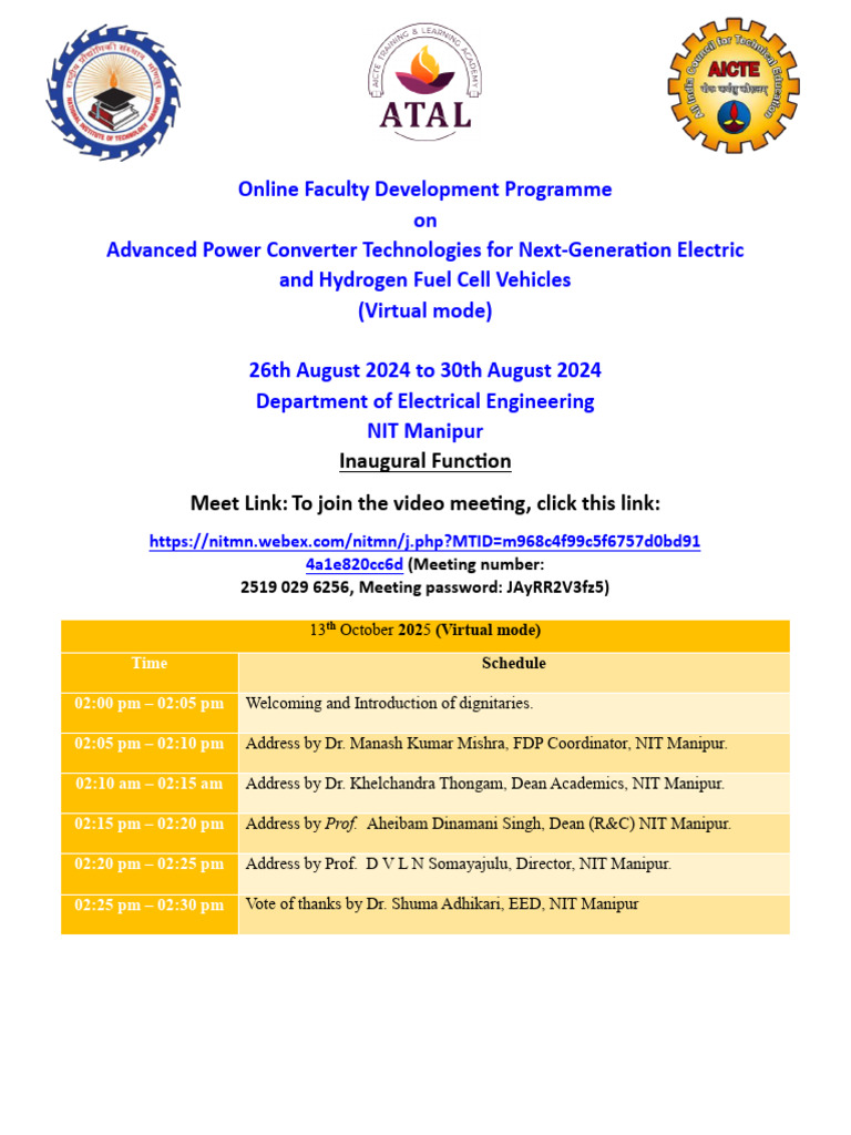 Online Faculty Development on Power Converters | PDF