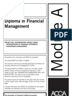 Financial Analysis and Performance Management of Thorntons plc