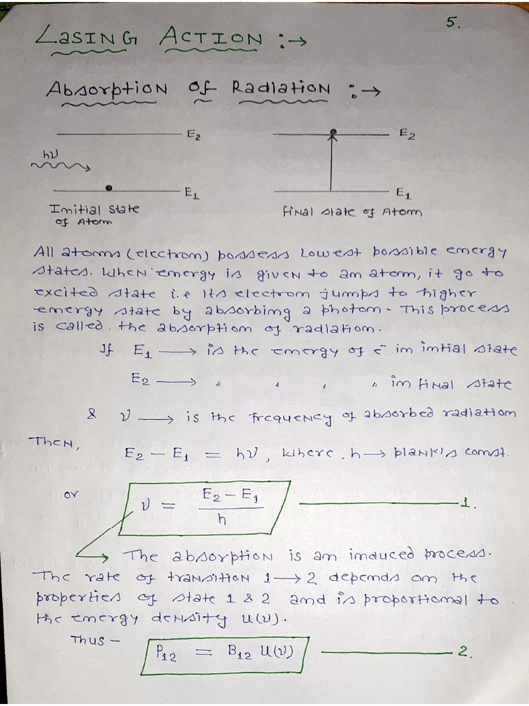 Laser Notes (5-8) | PDF