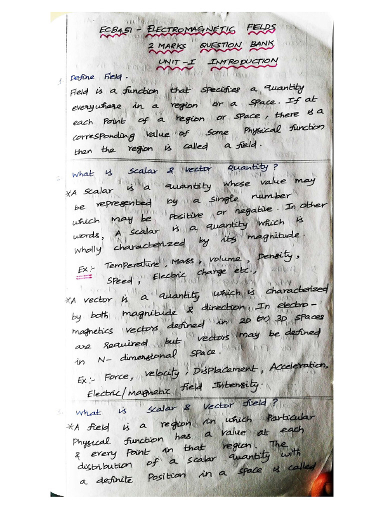 2 Marks Emf | PDF