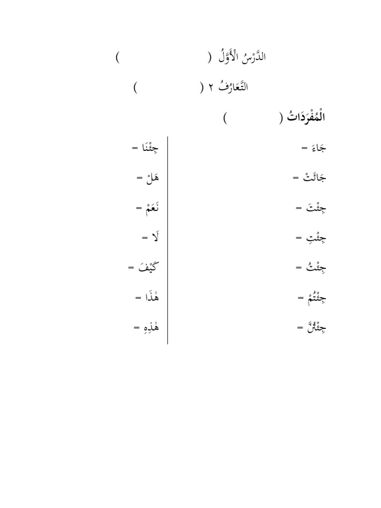 Ta'aruf 2 | PDF