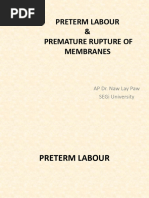 Actim® PROM and Partus Test Guide | PDF | Preterm Birth | Clinical Medicine